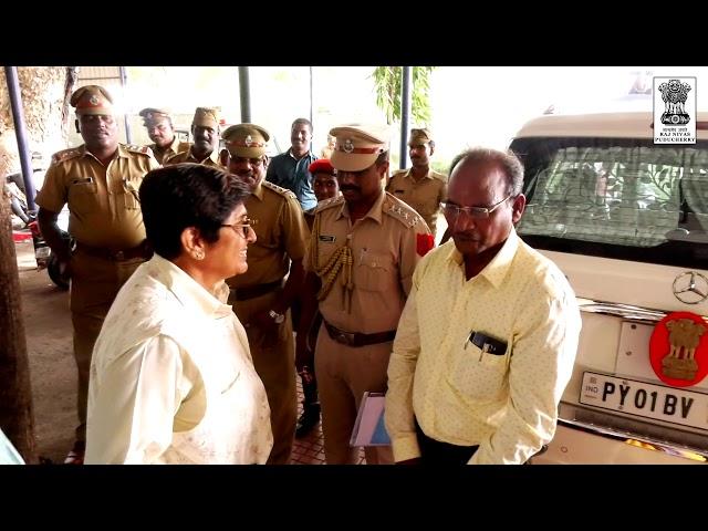 "Why waste Money on Banners for me?" Dr Kiran Bedi