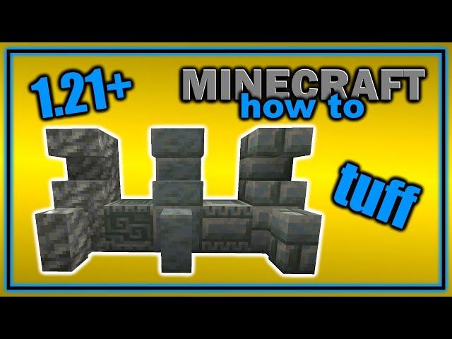 How to Find and Use Tuff in Minecraft! (1.21+) | Easy Minecraft Tutorial