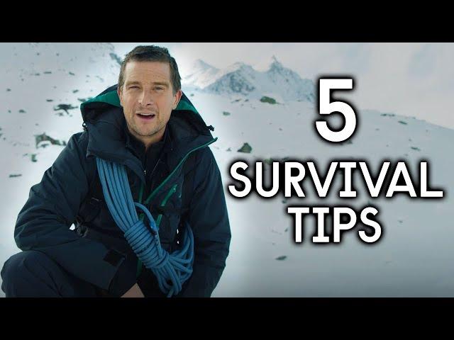 5 Survival Tips With Bear Grylls | Hostile Planet