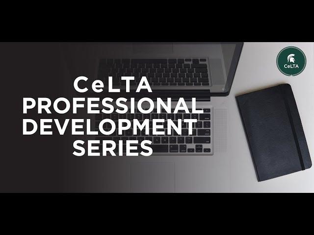 Increasing instructional effectiveness - CeLTA Professional Development Series