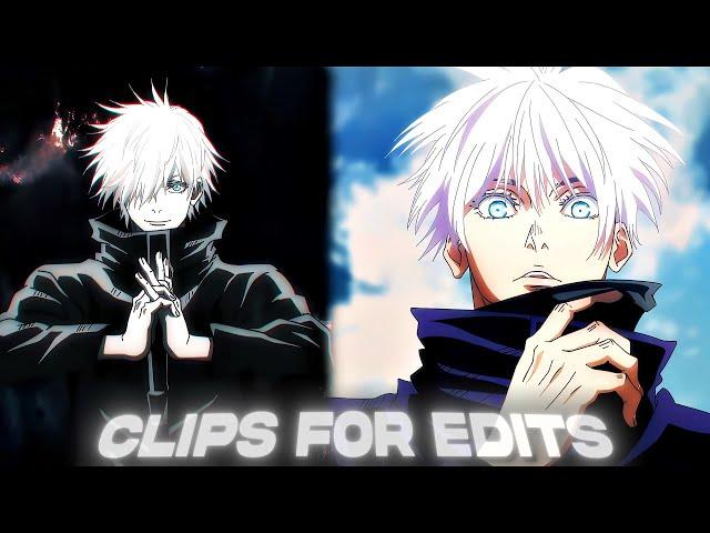 "ICONIC" Satoru Gojo Raw Clips For Editing (Jujutsu Kaisen Season 1)