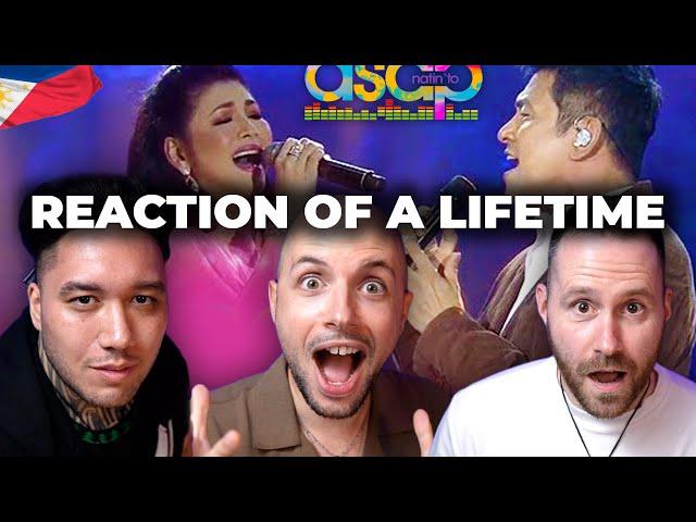 3 OG REACTORS come together for the 1st time to react to Regine Velasquez and Gary V on ASAP