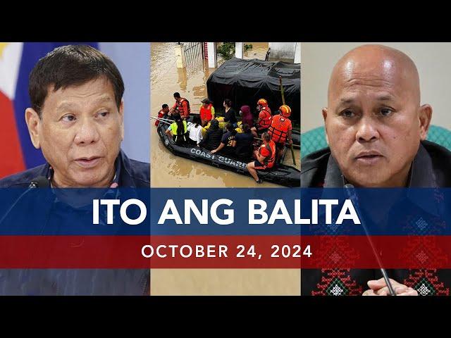 UNTV: Ito Ang Balita | October 24, 2024