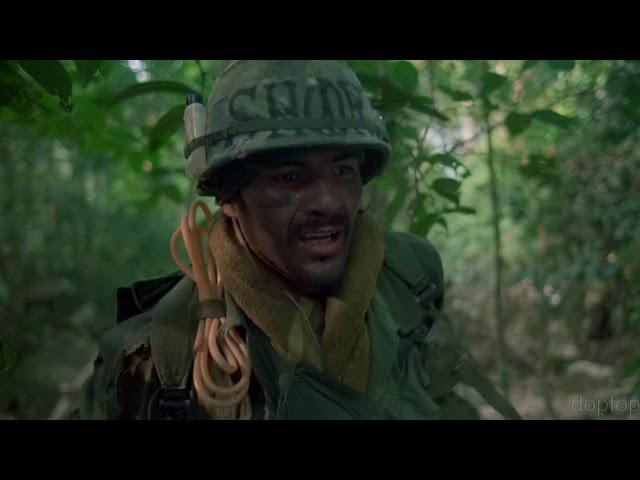 Бункер как ловушка Взвод  Platoon (1986) Фрагмент