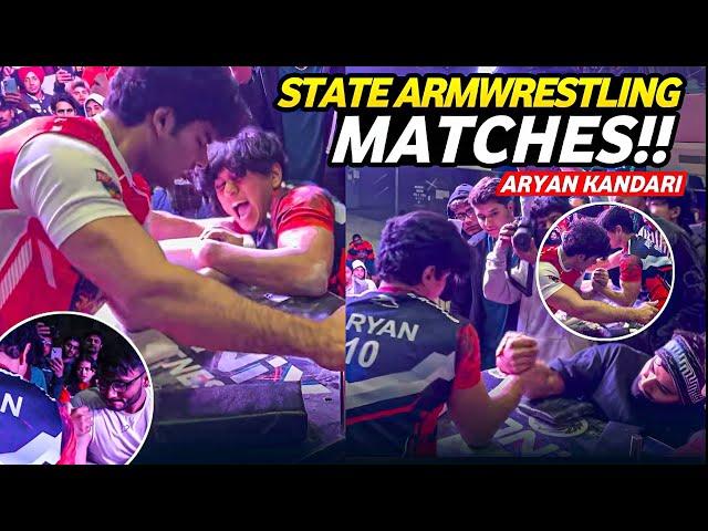 //STATE ARMWRESTLING ALL MATCHES //~Aryan Kandari