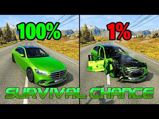 Realistic Survival Chance Crashes #80 | BeamNG.drive