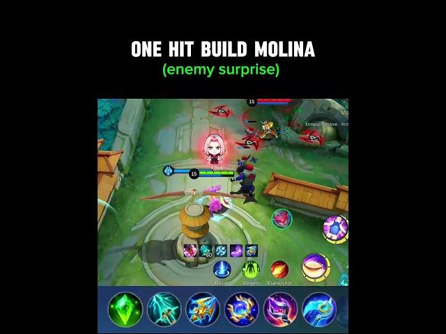 One hit build nana #mobilelegends