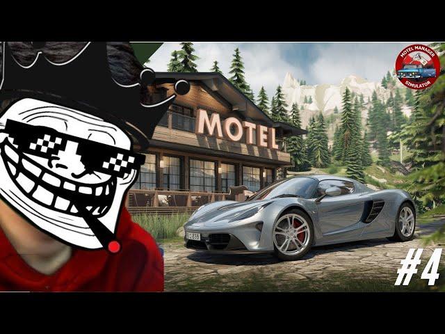 Added Staff Room & 4th Room In My Troll Motel Finally | MOTEL MANAGER SIMULATOR PART 4