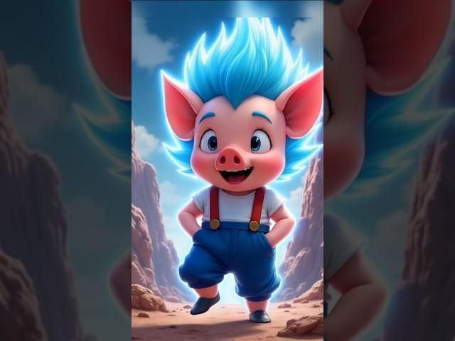 Oolong - Super Saiyan Forms Transformation #dragonball #dragonballz #cre4u