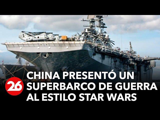 China presenta un concepto de superbuque de guerra capaz de sustituir a toda una flota