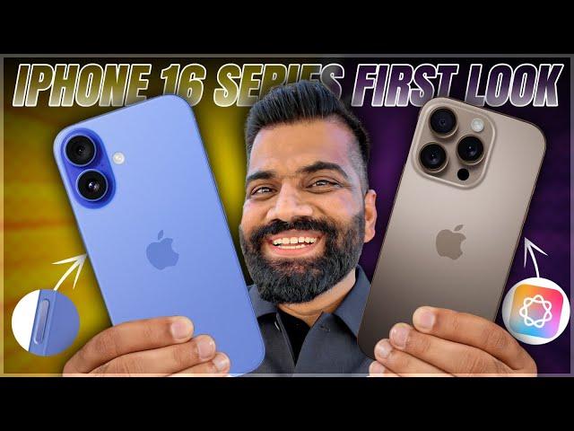 iPhone 16 & iPhone 16 Pro Max First Look - New Features!