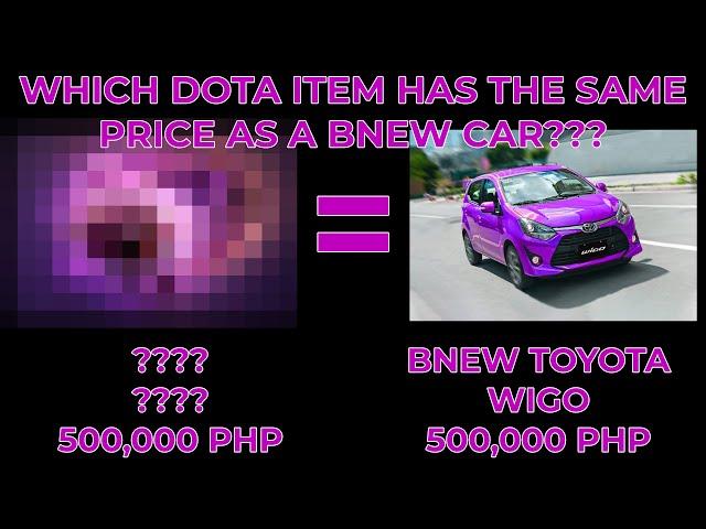 The most expensive Dota 2 Item has the same price as a brand new car!