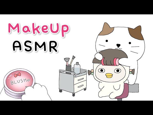 ASMR Cat’s makeup