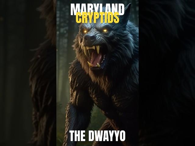 MARYLAND CRYPTIDS UNCOVERED | THE DWAYYO #cryptids #cryptid #dogman #werewolf #monster #creature