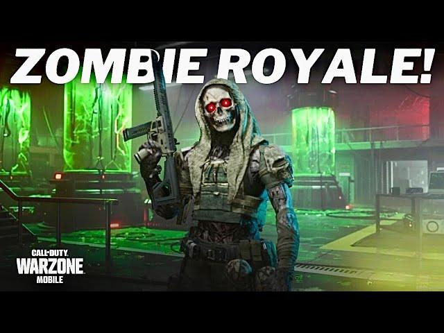 *NEW* ZOMBIES ROYALE in WARZONE MOBILE is AMAZING!!