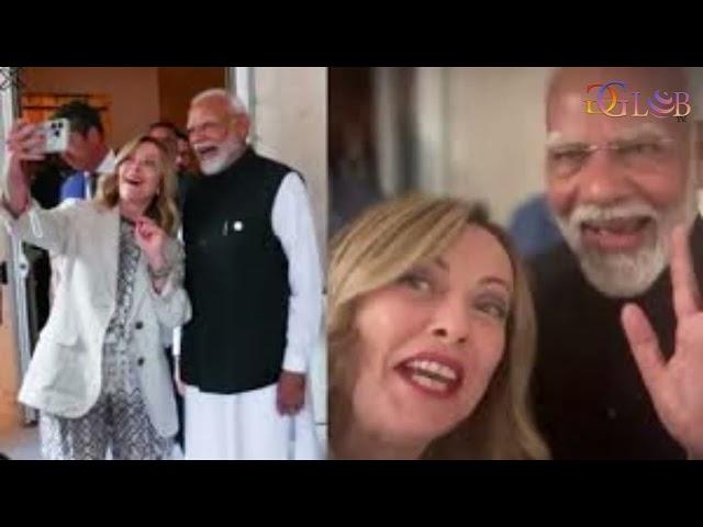 On selfie video with Giorgia Meloni, here's how PM Narendra Modi reacted