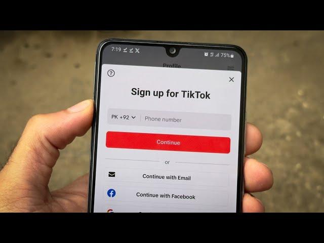 TikTok Account Banane Ka Tarika | How to Create TikTok Account | TikTok id Kaise Banaye