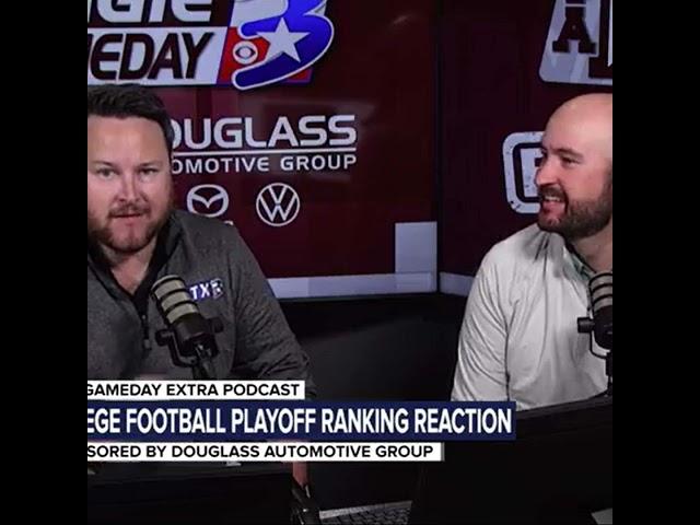 RANKINGS REACTION: What are Texas A&M's paths into the College Football Playoff?