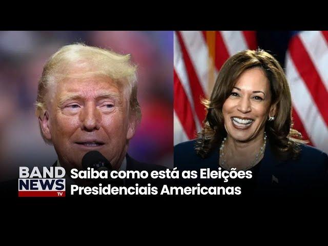 Eleições Americanas: 47 milhões já votaram antecipadamente nos EUA e Trump "Honrado" | BandNewsTV