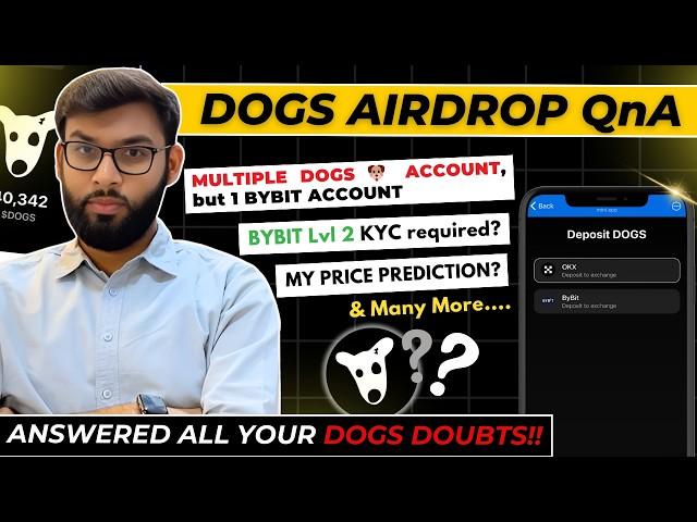 All DOGS related Question Answered! | DOGS Airdrop