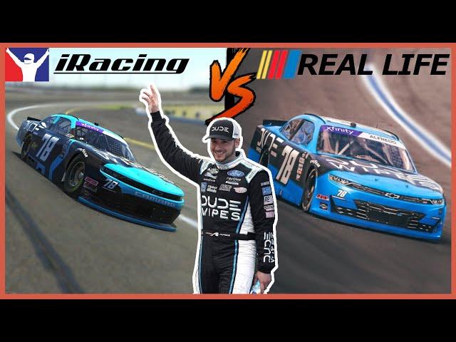 NASCAR Driver @AnthonyAlfredo  Explains How Different iRacing is to Real Life.