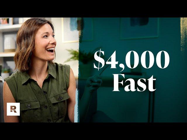 How to Save $4,000 Fast