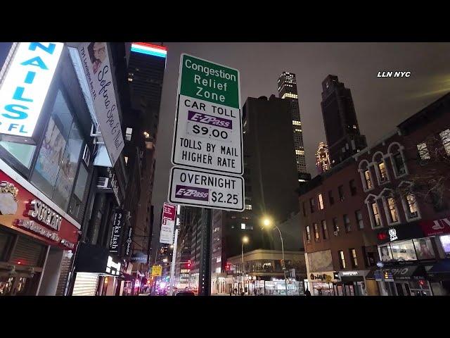 NYC Congestion Pricing Launch & Protests