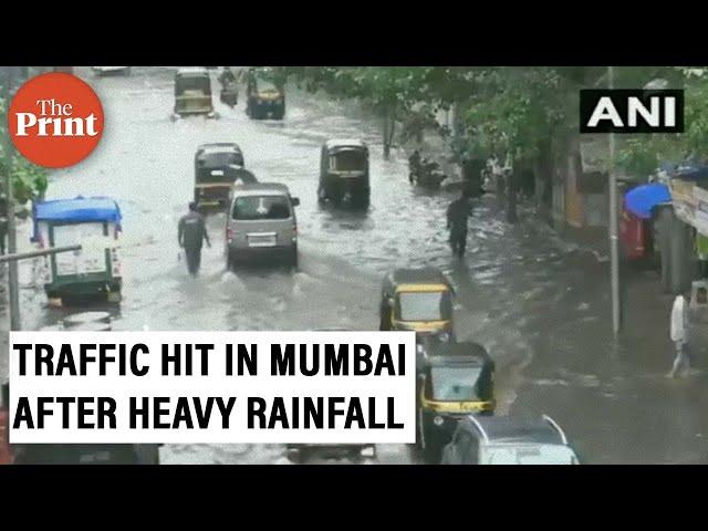 Heavy rainfall lashes Mumbai, waterlogging in several areas