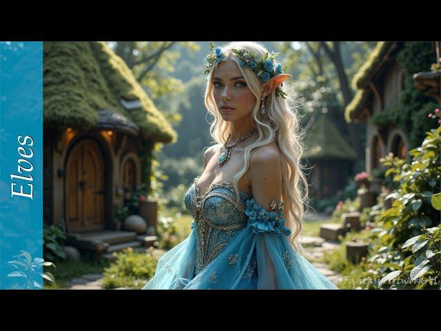 Beautiful Elves - Fantasy Artwork, 4k AI art