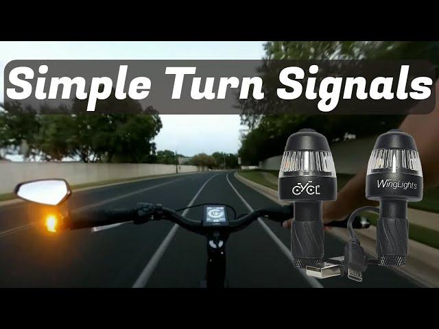 Bicycle Turn Signal Indicator Lights | Winglights by CYCL | #Bikelights #WingLights