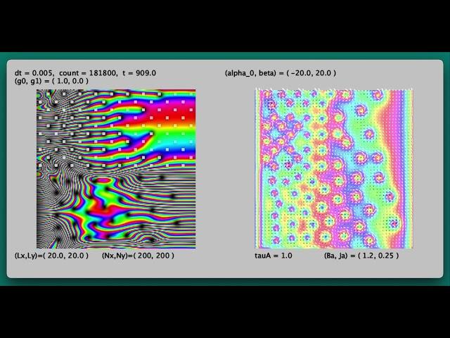 Vortex flow and pinning effect in type-II superconductors