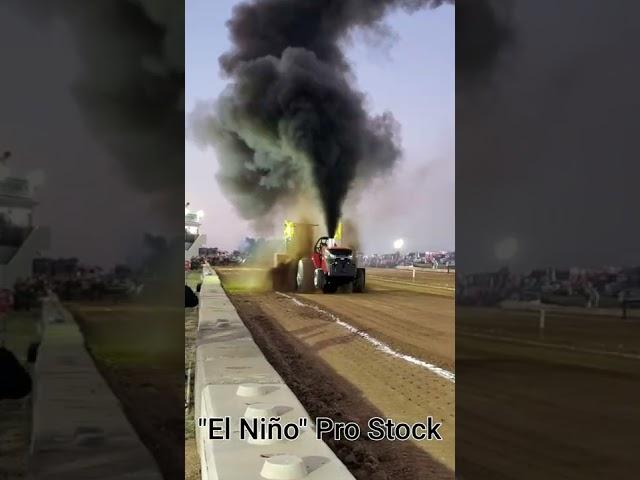 "EL Niño" Pro Stock Tractor making clouds. #shorts