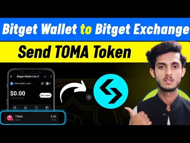 Bitget Wallet Lite to Bitget Exchange Send TOMA | How to Send TOMA Coin Bitget Wallet to Bitget EXC