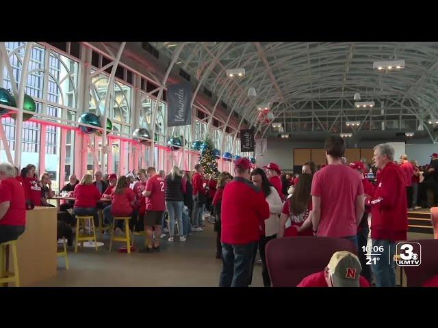 Nebraska volleyball fans flock to Louisville