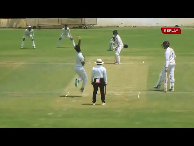 Rahul Dravid's son Samit Dravid's Fiery Bowling Spell vs Lancashire | 3 Wkts For 17 Runs In 7 Overs