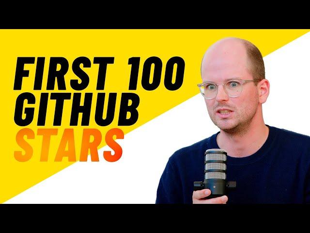 First 100 GitHub Stars