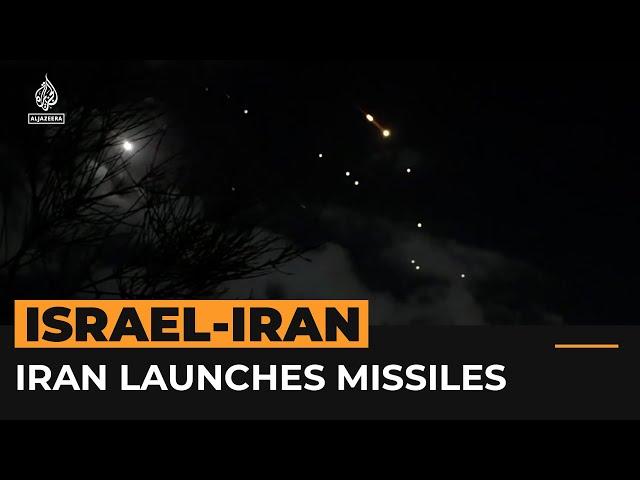 Iran launches missiles at Israel | Al Jazeera Newsfeed