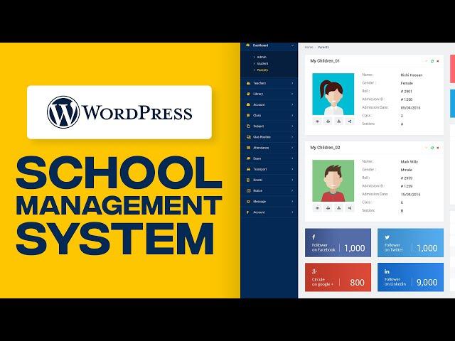 How To Make a School Management System Using WordPress In 2024 [Step By Step Tutorial]