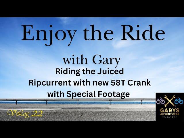 Riding a Juiced Ripcurrent S E-Bike with Gary (New 58t Crank and Brakes Fixed #ebike #electricbike