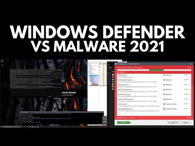 Windows Defender vs Malware in 2021