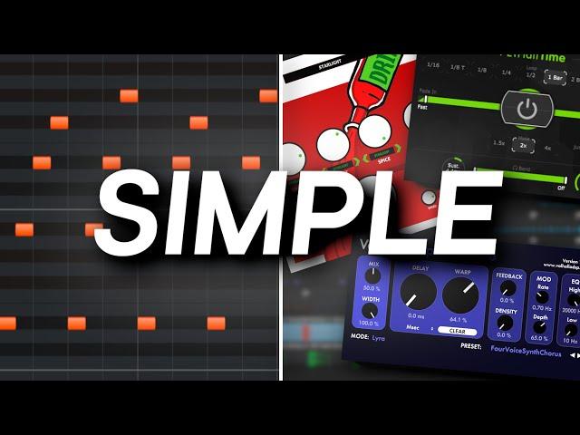 Making A SIMPLE but FIRE BEAT in Cakewalk by Bandlab