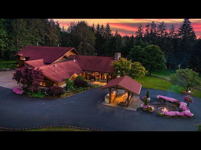 $6,000,000! Spectacular 54 acre estate in Corbett Oregon offers gorgeous resort-like atmosphere