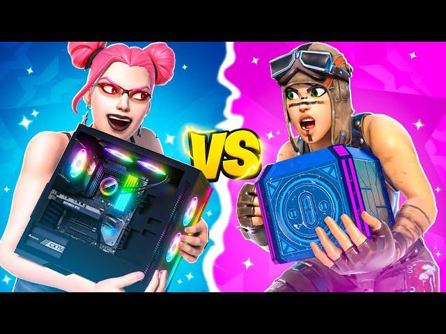 $10,000 PC Vs Worlds Best Console In Fortnite…