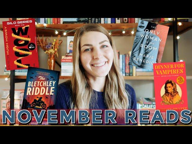 November Reading Wrap Up // historathon, nonfiction november, sci fi, picture books, graphic novels