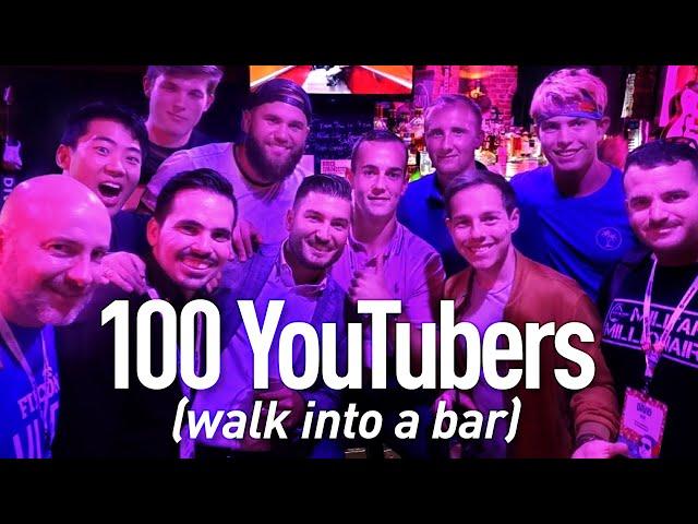 Throwing a party for 100 of our favorite YouTubers