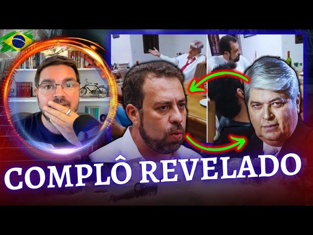 Complô entre Datena e Boulos revelado