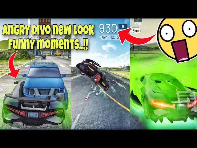 Angry Bugatti divo new look||Funny moments||Extreme car driving simulator||