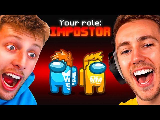 MINIMINTER & W2S MASTERCLASS IMPOSTOR DUO IN SIDEMEN AMONG US (All Games)