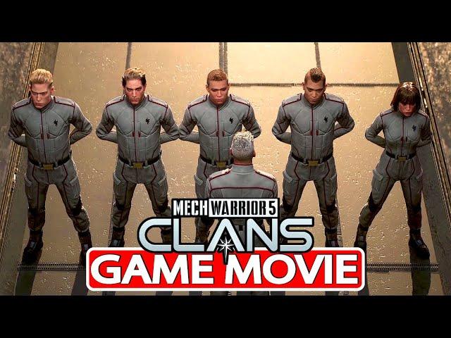 MECHWARRIOR 5 CLANS Game Movie [CUTSCENES ONLY]