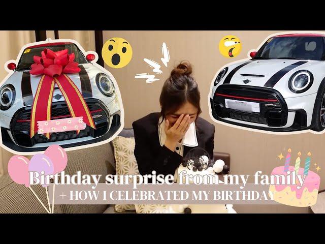 MY DREAM CAR + BIRTHDAY SURPRISE FROM MY FAMILY | Francine Diaz